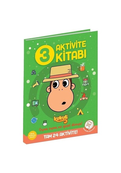 Kukuli Aktivite Kitabı - 3 - Buket Kurt - Beta Kids