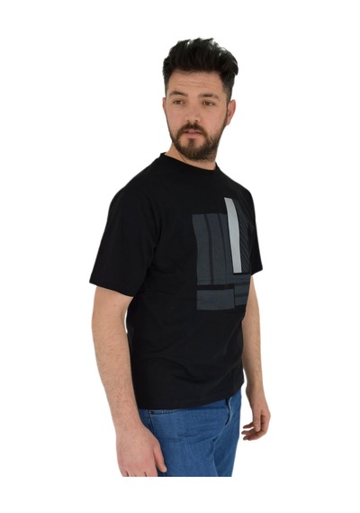 Erkek Baskılı Oversize Tişört 2378 Bgl-st02802 001