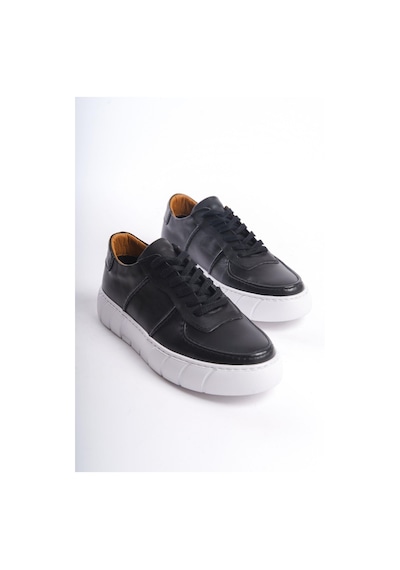 Mubiano Hakiki Deri Erkek Spor Ayakkabı & Sneaker Siyah -mbkry650-s Siyah