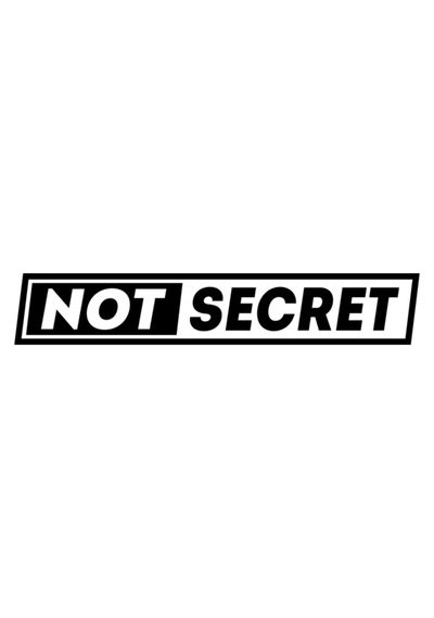 20 X 3,5 Cm Not Secret Oto Cam Sticker Araba Sticker