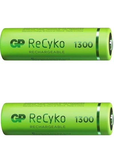 AYT Ticaret HT-101 GP RECYKO 1300 MAH R6 AA ŞARJLI 2Lİ KALEM PİL GP130AAHCE-2EB2 (GPRHC132E000)