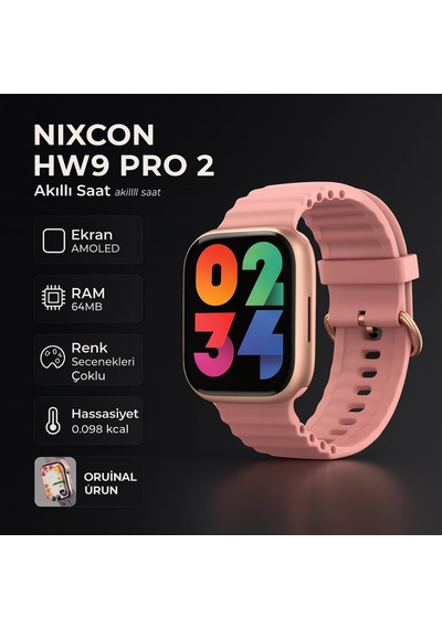 Nixcon HW9 Pro 2 Akıllı Saat ( Distribütör Garantili )