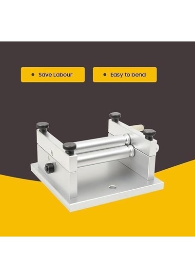 Tr Metal Bükme İçin Manuel Makara Bükücü, Sac İçin 60 Mm Hassas Rulo, Model Yapımı Ve Takı İçin Krank Büküc