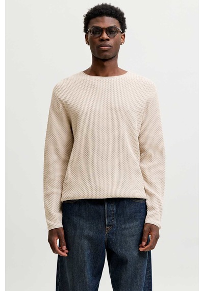 Jack & Jones Jprblumason Knıt Crew Neck Sn Gri