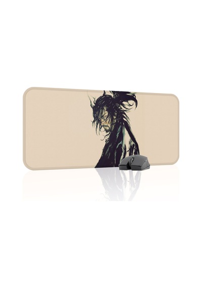 Vagabond Kaymaz Dikişli Kauçuk Oyuncu Mousepad V2 - 70x30 Xl Gaming Mouse Pad Fare Altlığı