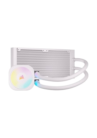 Corsaır 240mm Tıtan 240rx Lcd Cw-9061020-ww Am5-1851p Rgb Sıvı Soğutmalı İşlemci Fanı Beyaz