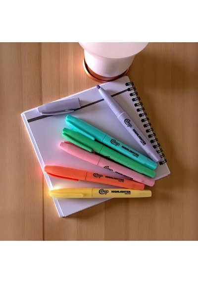 6 Lı Kalem Tip Highlighter Fosforlu Kalem Genel
