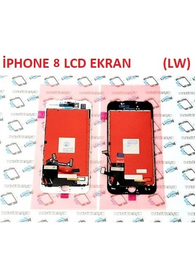 Apple Uyumlu iPhone 8 Lcd Ekran Dokunmatik (LW) (Montaj Seti) (Tkgz3)