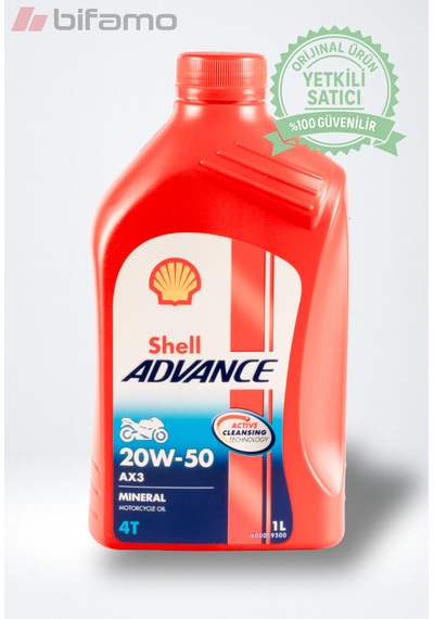 20w-50 4t Ax3 Advance Shell