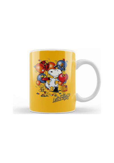 Snoopy Kupa Bardak Porselen Karışık