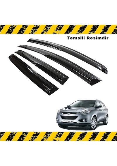 Hyundai Ix35 Mügen Cam Rüzgarlığı 2010 - 2015 Arası 4 Lü Takım N11.33799