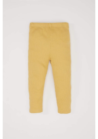 DeFacto Kız Bebek 2'li Takım Bisiklet Yaka Dokuma Etiketli Sweatshirt Beli Lastikli Tayt E2216A524WNYL516 Sarı DeFacto Kız Bebek 2'li Takım Bisiklet Yaka Dokuma Etiketli Sweatshirt Beli Lastikli Tayt E2216A524WNYL516 Sarı