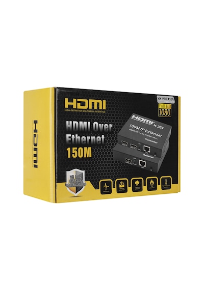 Hytech Hy-Hdex150 Hdmı+IrTx To 2Hdmı+IrRx Hdmı 150M Uzatıcı Hytech Hy-Hdex150 Hdmı+IrTx To 2Hdmı+IrRx Hdmı 150M Uzatıcı