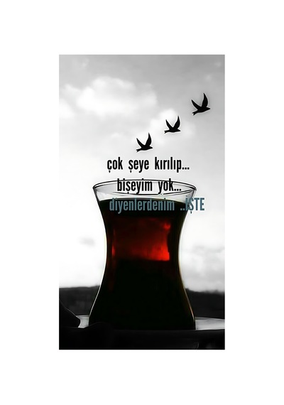 Çok Şeye Kırılıp Bişeyim Yok Diyenlerdenim Retro Ahşap Poster Dekor - 711989874