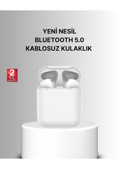 Dokunmatik Kontrollü 2. Nesil Bluetooth 5.0 Uzun Pil Ömürlü Kulak