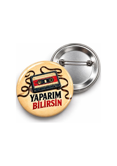 Yaparım Bilirsin - 58mm Rozet Çok Renkli