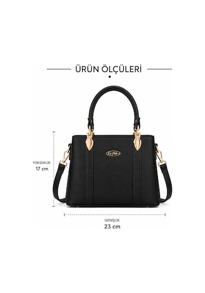 Expolo Ex Polo /kadın Şık Kahve Yumuşak Mini Çanta /omuz Çantası Anne/kadın El Ve Omuz Çantası / Ayarlanabilir Uzun Askılı Siyah Expolo Ex Polo /kadın Şık Kahve Yumuşak Mini Çanta /omuz Çantası Anne/kadın El Ve Omuz Çantası / Ayarlanabilir Uzun Askılı Siyah