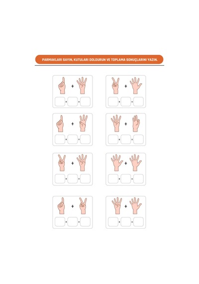Okul Öncesi Ve Birinci Sınıflar Matematik Aktivitesi Yaz-sil Kita