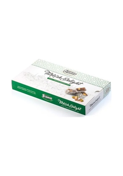 Seğmen Çifte Kavrulmuş Fıstıklı Lokum Kutu 500 G