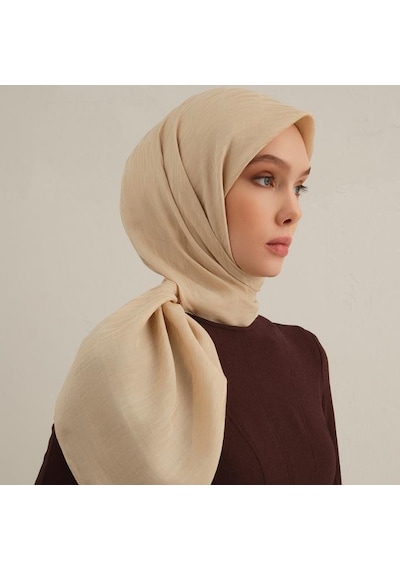 Armine E00oa0444083 64 Armine Lyocell Eşarp 3 Bej