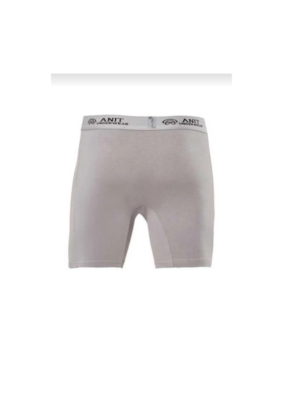 Anıt 1114 Erkek Uzun Likralı Boxer Tekli Gri