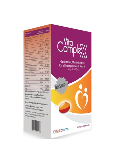 Vi̇tacomplex Multi̇vi̇tami̇n 30 Yumuşak Kapsül