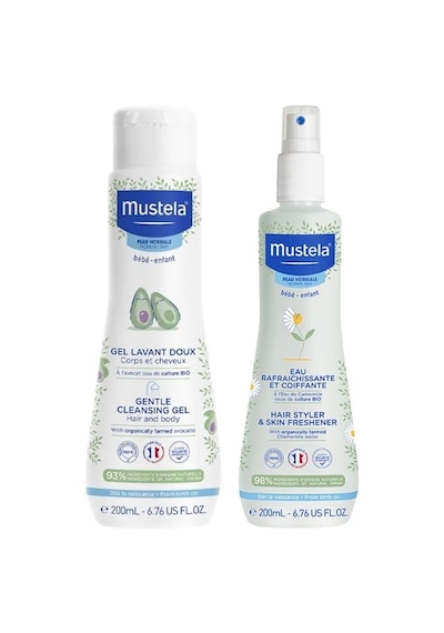 Mustela Saç Ve Vücut Spreyi 200 Ml + Yenidoğan Şampuanı 200ml