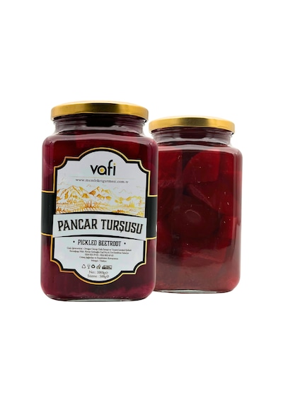 Vafi Turşu Serisi Pancar Turşusu 1000cc-500gr-8481