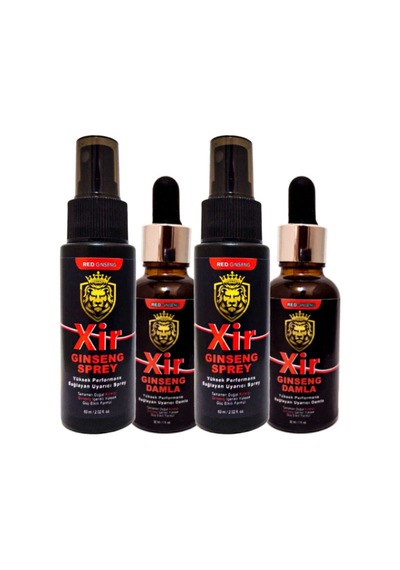 Xir Delayspray 2 Adet Erkeğe Geciktiricisprey 60ml + 2 Adet Xir Soğuk Çiftlere Özel 50 Ml Içecek