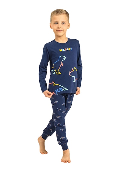 Rolypoly Rp3866c Erkek Çocuk Uzun Kol Pijama Takım Lacivert
