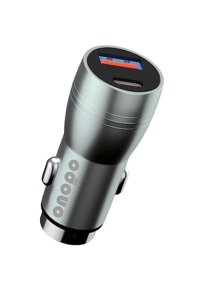Onopo 3.4a Çift Usb + Type Çıkışlı Metal Hızlı Araç Şarjı 40w -a9