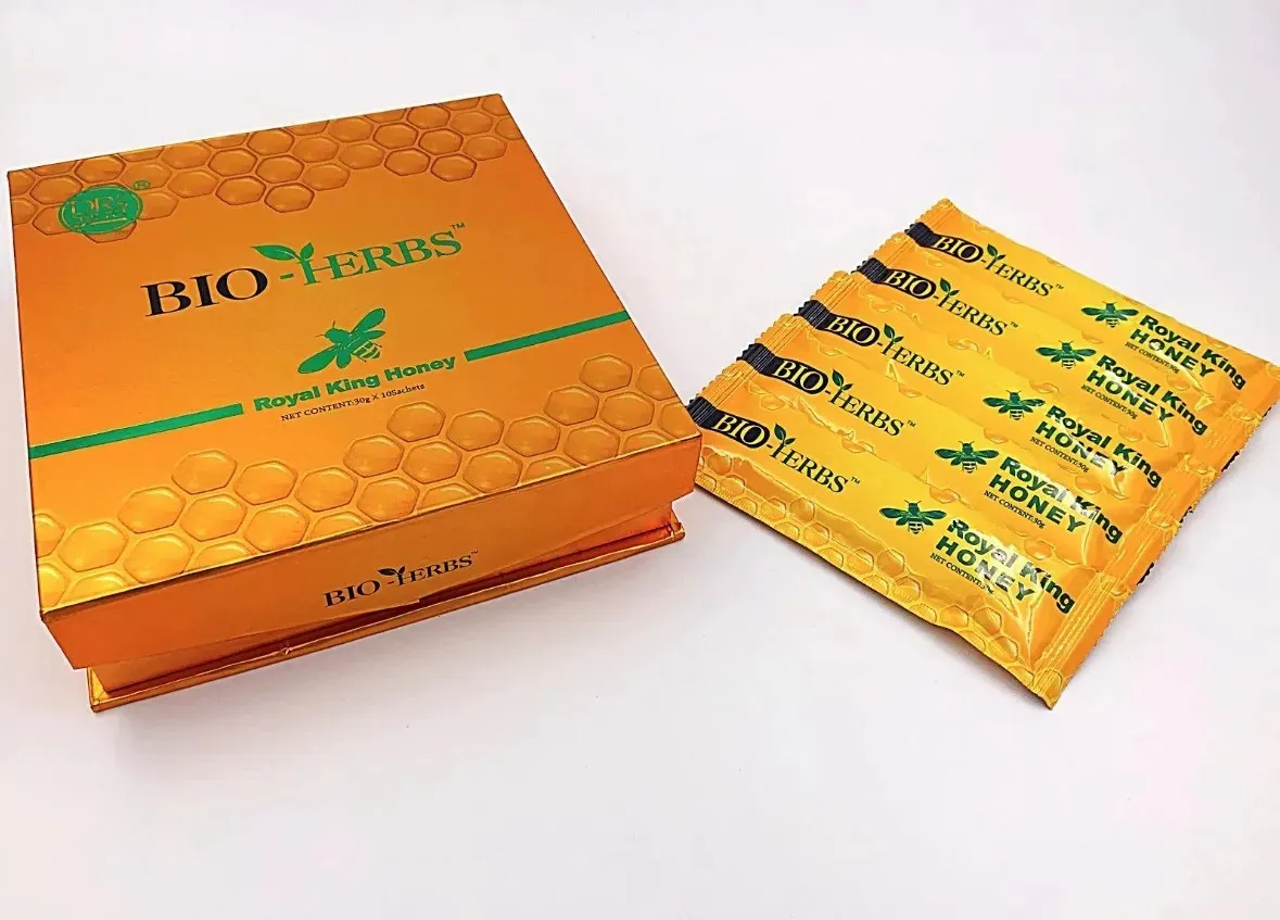 Royal King Honey 10 Şaşe x 30 G Tek Kullanımlık 1 Kutu