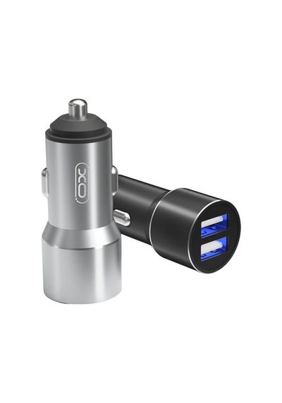 Çift Usb-a Çıkışlı Metal Araç Şarj Cihazı Ve Adaptör Cc30