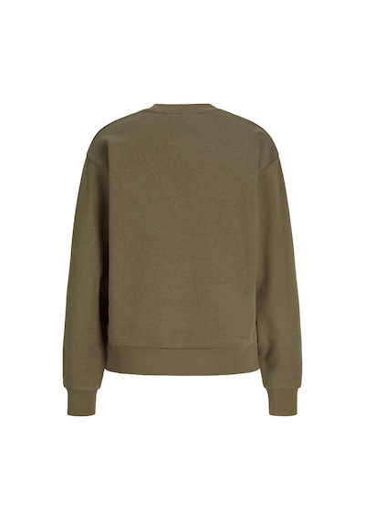 Jack & Jones Kadin Gögüs Logolu Sweatshirt - Abbie - 12223962 Beech