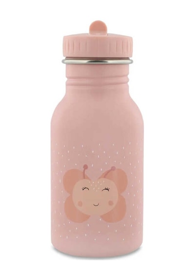 Trixie 40-229 Paslanmaz Çelik Suluk Matara 350ml - Mrs. Butterfly Çok Renkli