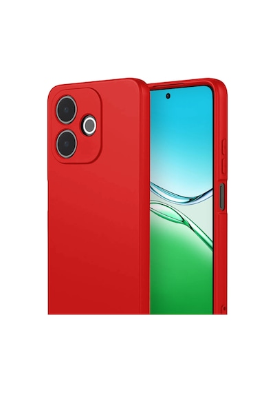 Oppo A5 Pro 4g Uyumlu First Silikon - Kırmızı