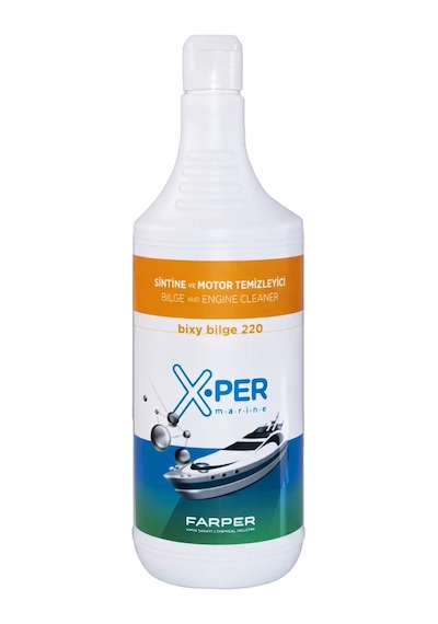 X-per Marine - Sintine Ve Motor Temizleyici Bixy Bilge 220 1 L : Seyir Halinde Sintine Temizliğinde %20 Aktif Madde Gücü