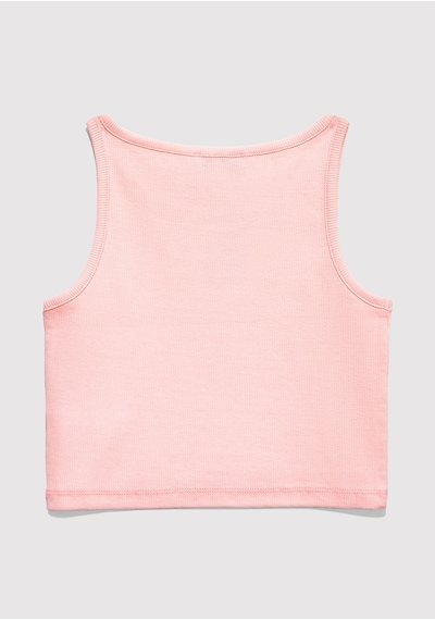 Mavi - Balık Baskılıpembe Atlet 7610442-90773 Pembe