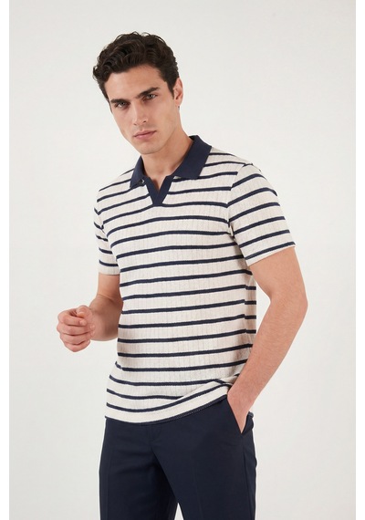 Buratti Erkek Polo T Shirt 5904022 İndigo İndigo