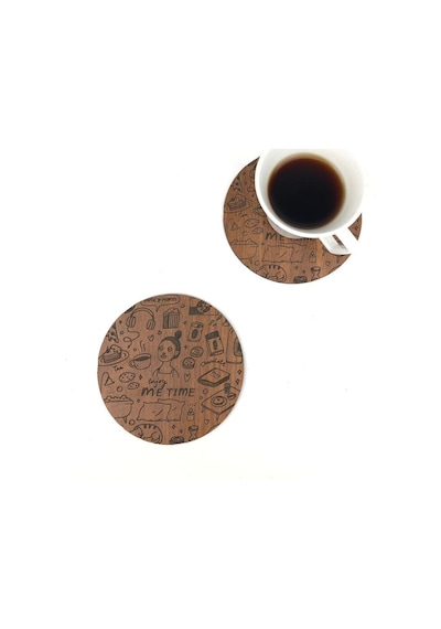 Bardak Altlığı Model -67 Kahverengi