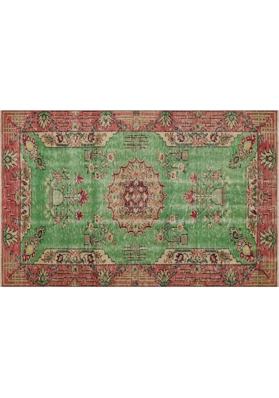 Özel Vintage Eskitme El Dokuma Halı 159 X 250 Cm 9134