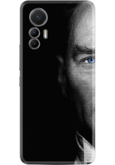 Xiaomi 12 Lite Kılıf Resimli Desenli Baskılı Silikon Atatürk Portre 3 1331
