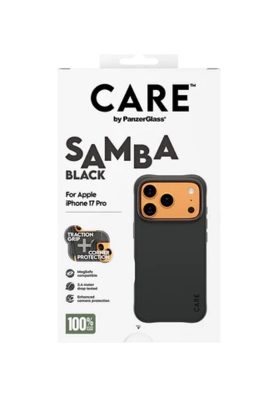 Care By Panzerglass Apple Uyumlu iPhone 17 Pro Samba Siyah Magsafe Kılıf Siyah