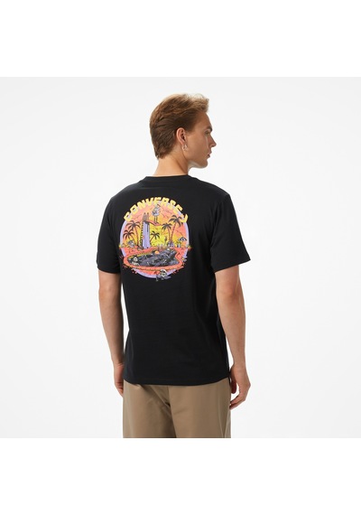Converse Skeleton Party Erkek Siyah T-shirt10027726