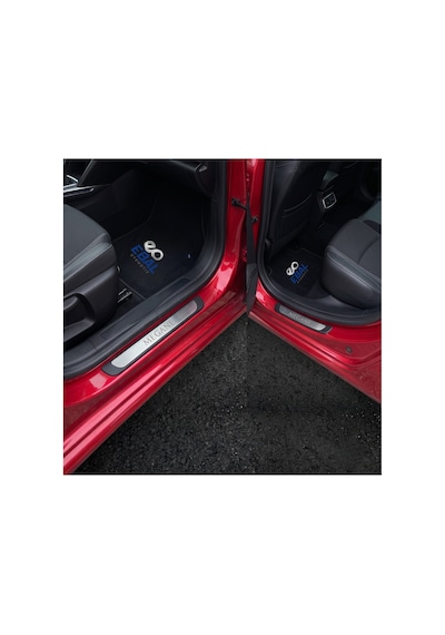 Renault Megane 2 2002-2009 Uyumlu Paslanmaz Çelik Krom Kapı Eşiği Abs Çerçeveli 4 Parça