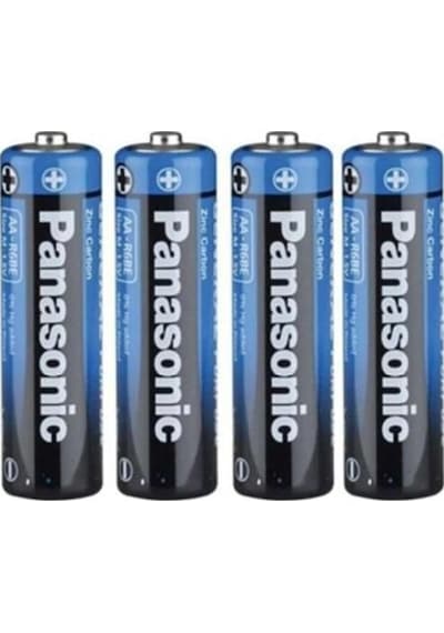 Panasonic Çinko Karbon Kalem Pil (AA) 4lü R6BE/4S