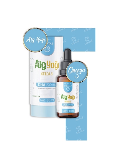 Erbatab Alg Yağı Omega3 30 ML