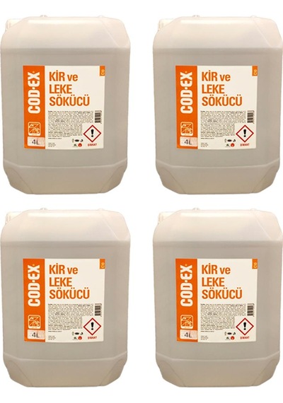 Cod Ex Kir Ve Leke Sökücü 4 x 4 L