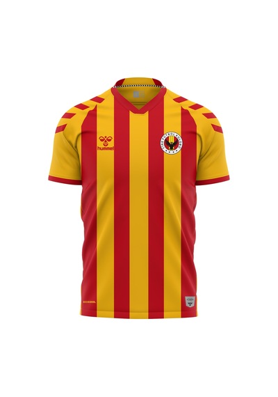Hummel Tire Fk Çizgili Forma 25/26 Tek Üst Kırmızı