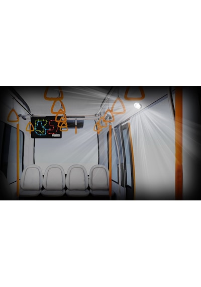 Sanel Power Spot Led Lamba 12-24v1w Beyaz Sspz100w